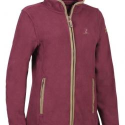 Blouson polaire Femme Percussion Scotland - Bordeaux - L