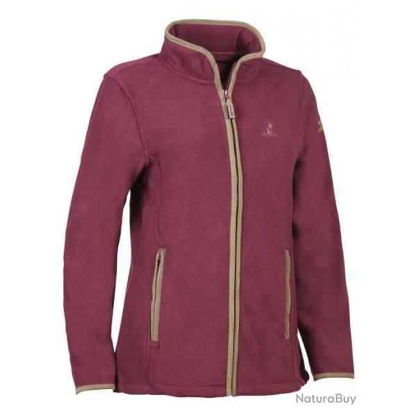 Blouson polaire Femme Percussion Scotland Bordeaux