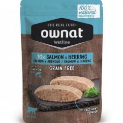 LOT 7 PÂTÉE WETLINE SALMON & HERRING 85g OWNAT