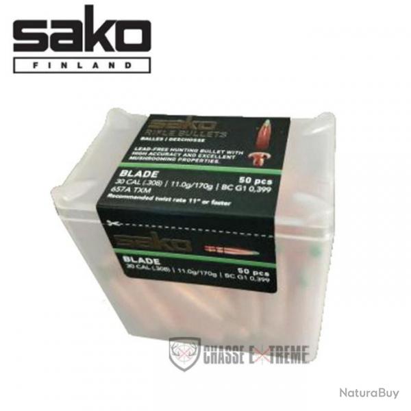 50 Ogives SAKO Powerhead Blade Cal 7,62mm/30 175Gr