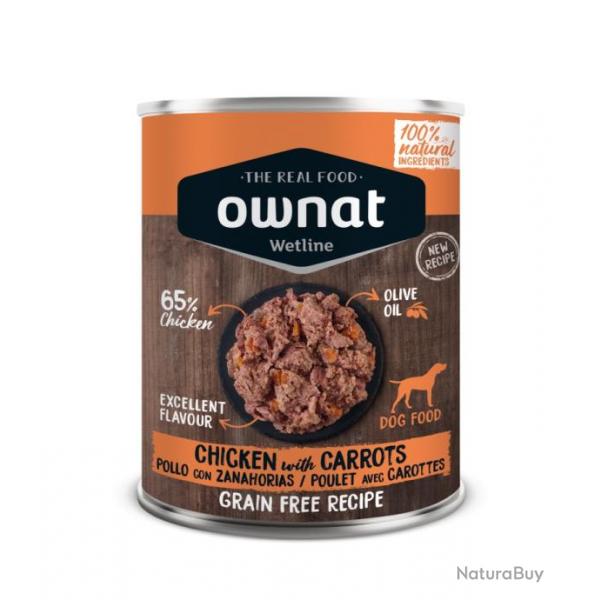 LOT 5 PTE WETLINE CHICKEN WITH CARROTS 395g OWNAT