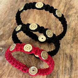 Bracelet (U Nustrale)  avec douille de 9mm fermeture sur douille de 45 Auto.