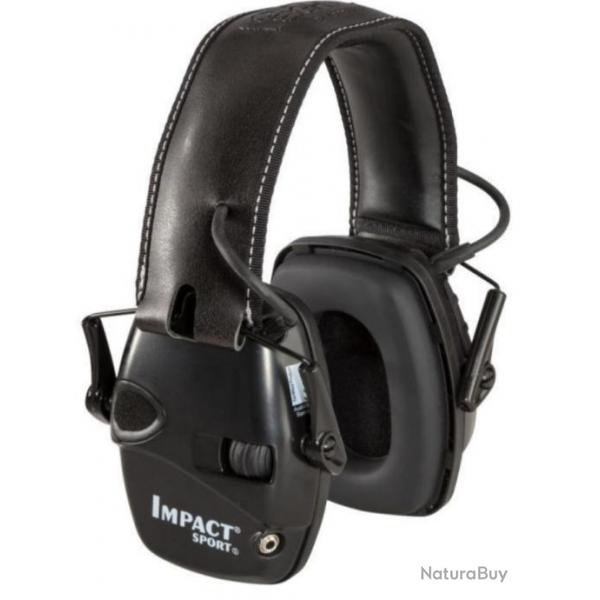 Casque lectronique de protection auditive   NOIR + TUIS  de rangement