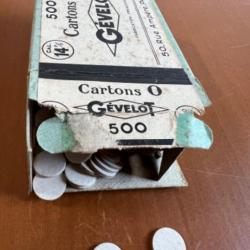 Boîtes de 500 cartons O de calibre 14 mm GEVELOT