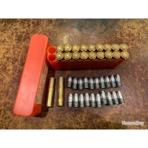 20 tuis amorcs calibre 43 Mauser +20 ogives