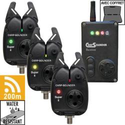 Coffret Carpsounder Centrale 3 Détecteurs Super IT