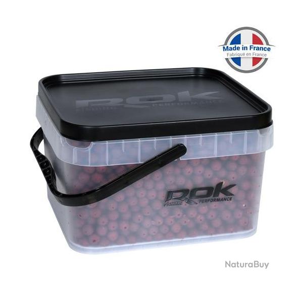 Seau Carr ROK Square Bucket Complet Transparent 10L