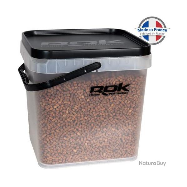 Seau Carr ROK Square Bucket Complet Transparent 17L