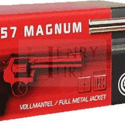 MUNITION GECO 357 MAGNUM FMJ 158GR X50