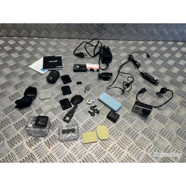 camera gopro hero 3 + black edition avec accessoires