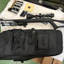 Carabine Mossberg modèle int'l 802 plinkster + lunette 3-9x50