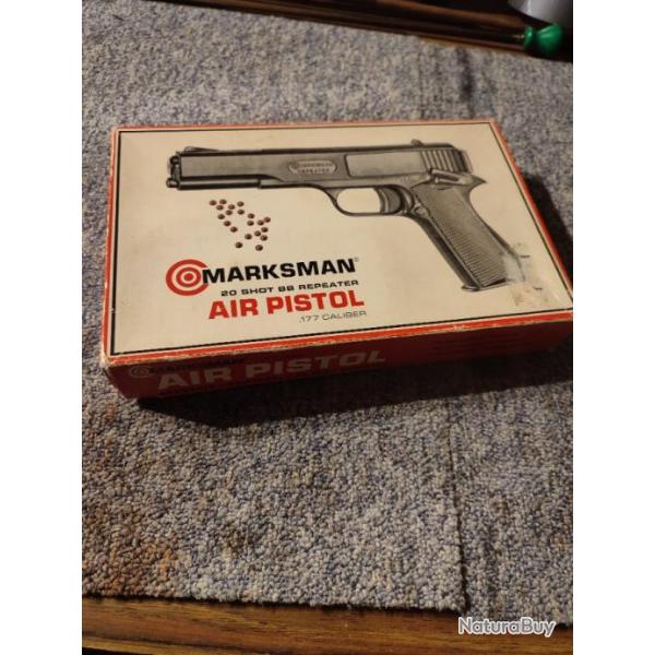 Pistolet air comprim vintage Marksman