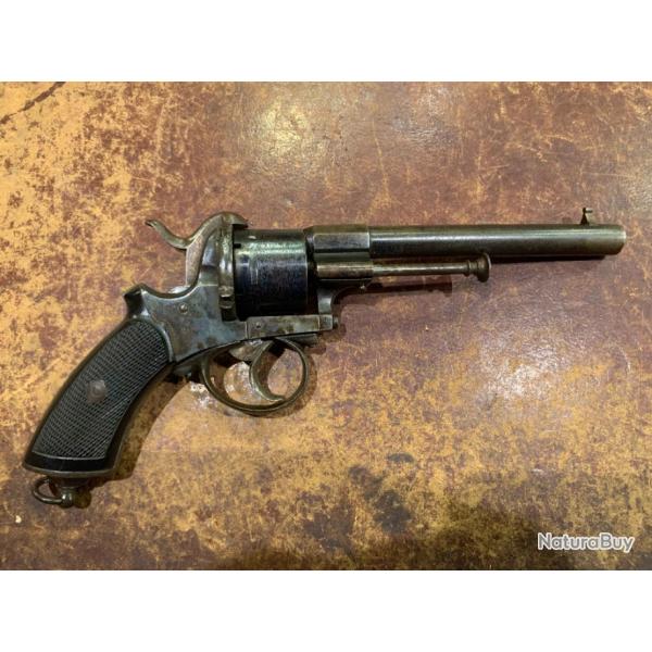 Revolver type Lefaucheux, calibre 9 mm  broche