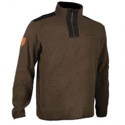 PULL ZIPPE SOMLYS MARRON