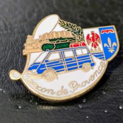 N pins insigne militaire gendarmerie de lancon de provence fourgon renault trafic  tres bon etat - b