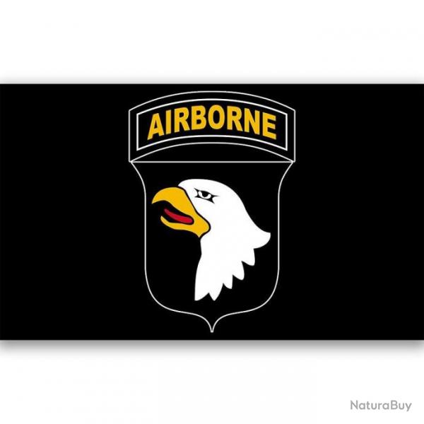 Drapeau Airborne 101e division 1m x 1m50