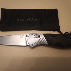 Benchmade 581 Barrage Osborne M390 Folding Knife G10/Aluminum Axis