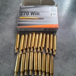 20 Douilles calibre 270 winchester