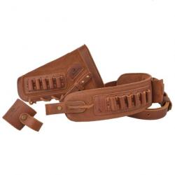 Support de coque de crosse 357, .30-30, .38, GAUCHER MARRON