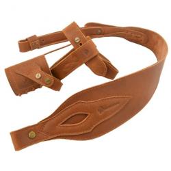 WAYNE'S DOG-Sangle de fusil en cuir, MARRON