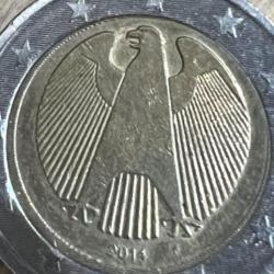 Monnaie 2e fauté allemande 2014