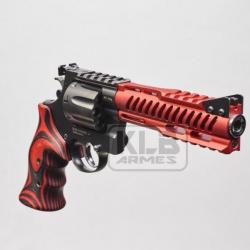 KORTH NXA 8 COUPS 6 - Calibre 357 MAG rouge/noir