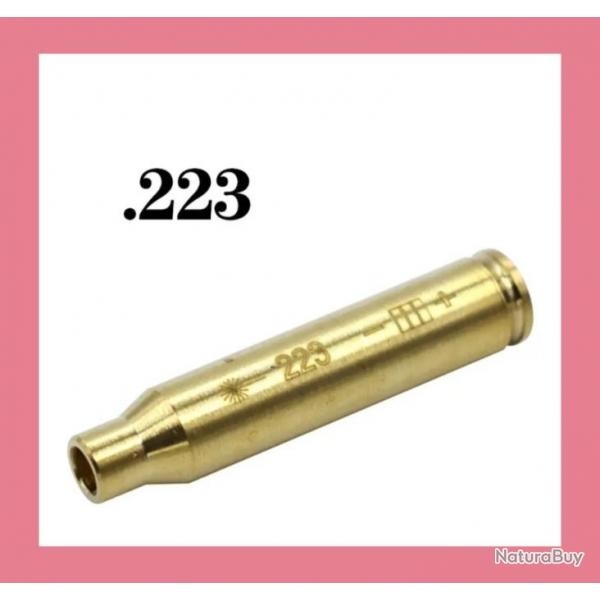 Cartouche laser calibre 223  avec piles