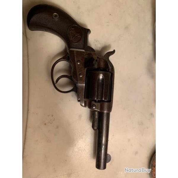 1 x REVOLVER COLT LIGHTNING 1877 SHRIF CAL 38 LONG COLT