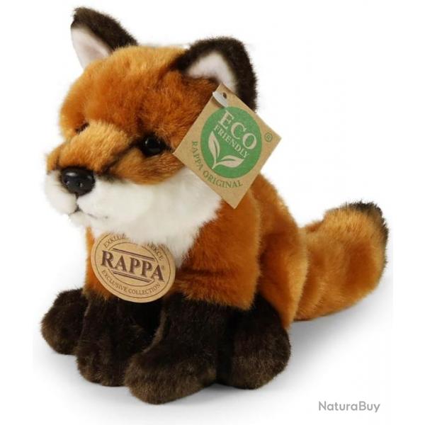 Peluche renard assis 18cm Eco-friendly