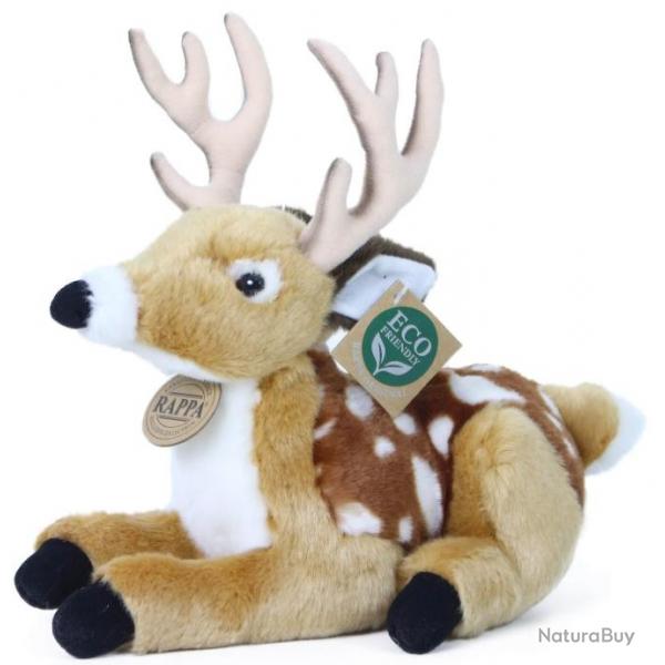 Peluche allong faon 21cm Eco-friendly