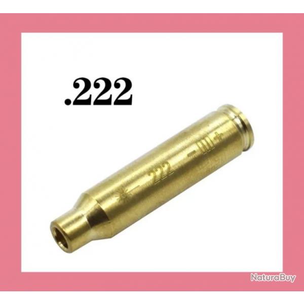 Cartouche laser calibre 222 avec piles