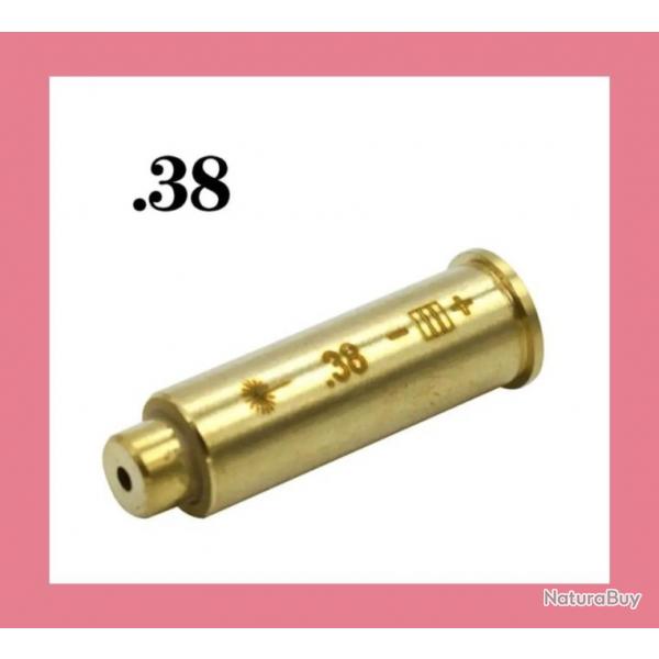 Cartouche laser calibre 38  avec piles