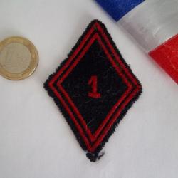 grade militaire modèle 45 du 1 er régiment génie insigne tissu