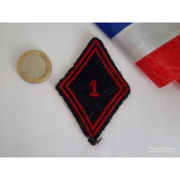 grade militaire modle 45 du 1 er rgiment gnie insigne tissu