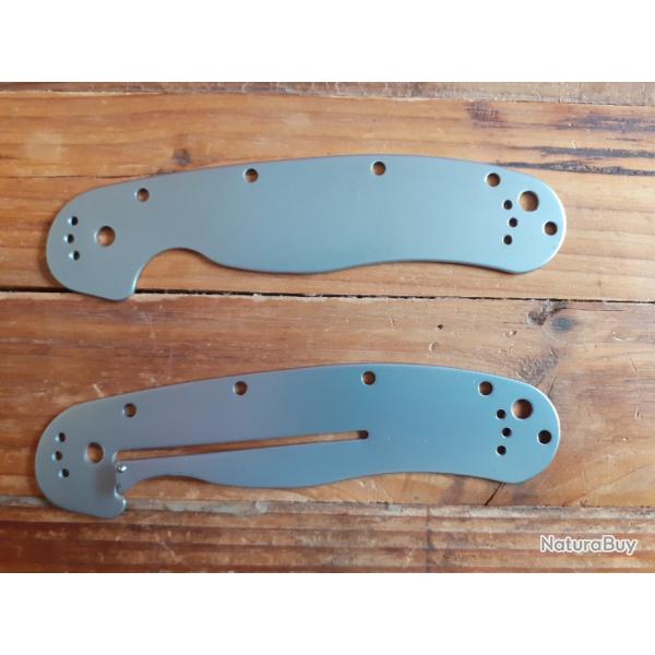 PLAQUETTES LINER LOCK COUTEAU ONTARIO RAT1