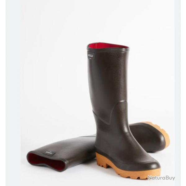 BF24 Bottes Aigle Chambord Pro Iso Marron Taille 40 a 1 euros sans prix de rserve !!!