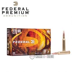 20 Munitions FEDERAL Fusion Cal 270 Win 130Gr Soft Point