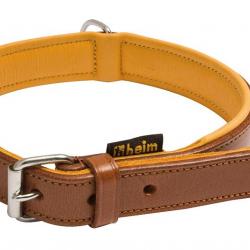 Collier pour chien en cuir marron Country Taille 45cm