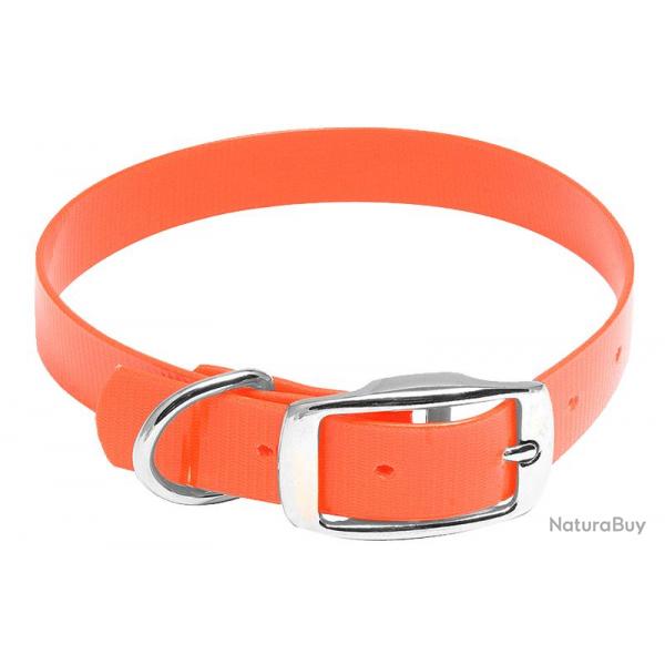 Collier pour chien Hiflex orange fluo Country Taille 20mm x 27cm