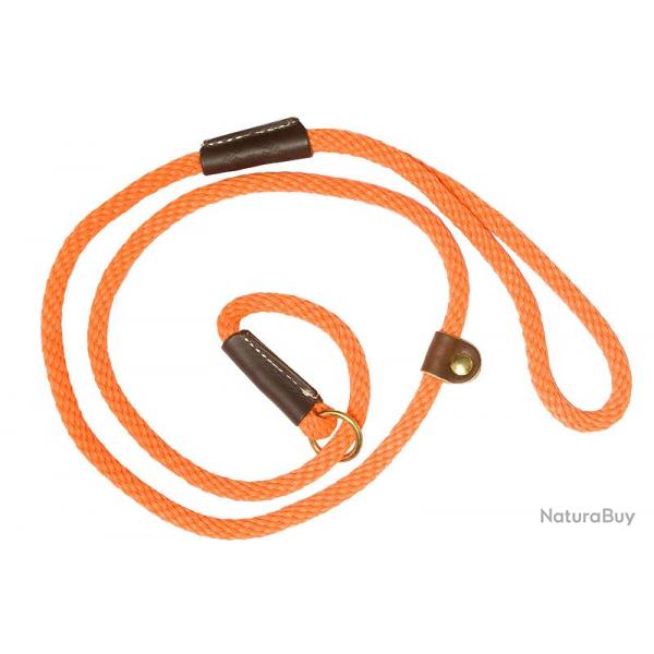 Laisse de dressage diamtre 1.3cm orange Country