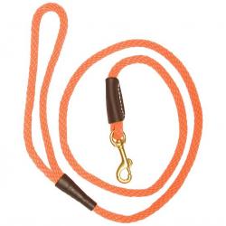 Laisse corde orange Country Taille 120cm