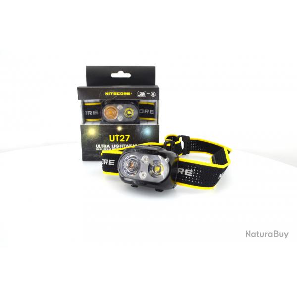 Lampe frontale Nitecore - UT27 (avec batterie)