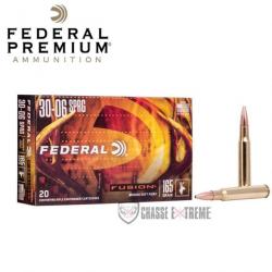 20 Munitions FEDERAL Fusion Cal 30-06 Sprg 165Gr Soft Point