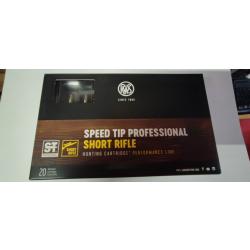 20 BALLES RWS SPEED TIP PRO - SHORT RIFLE - CAL 30-06 - NEUF