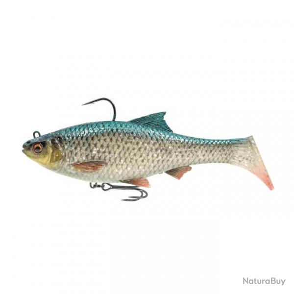 Leurre Souple Savage Gear 3D Roach RTF 12cm 12cm Green Silver 34g A l'unit