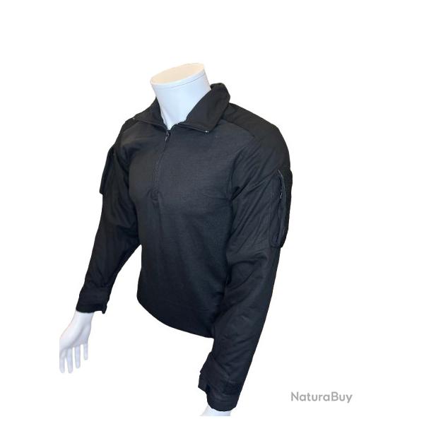 CHEMISE UBAS ANTI-COUTEAU NOIR