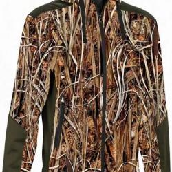 Blouson de chasse zippé new Wolf Ghost Camo Wet Pro Hunt - Taille M