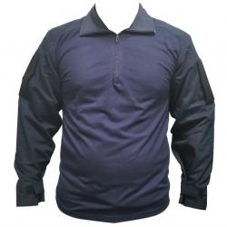 CHEMISE UBAS ANTI-COUTEAU BLEU MARINE