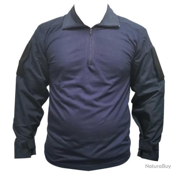 CHEMISE UBAS ANTI-COUTEAU BLEU MARINE