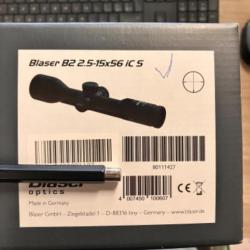 Lunette BLASER 2,5-15x56 RAIL ZM